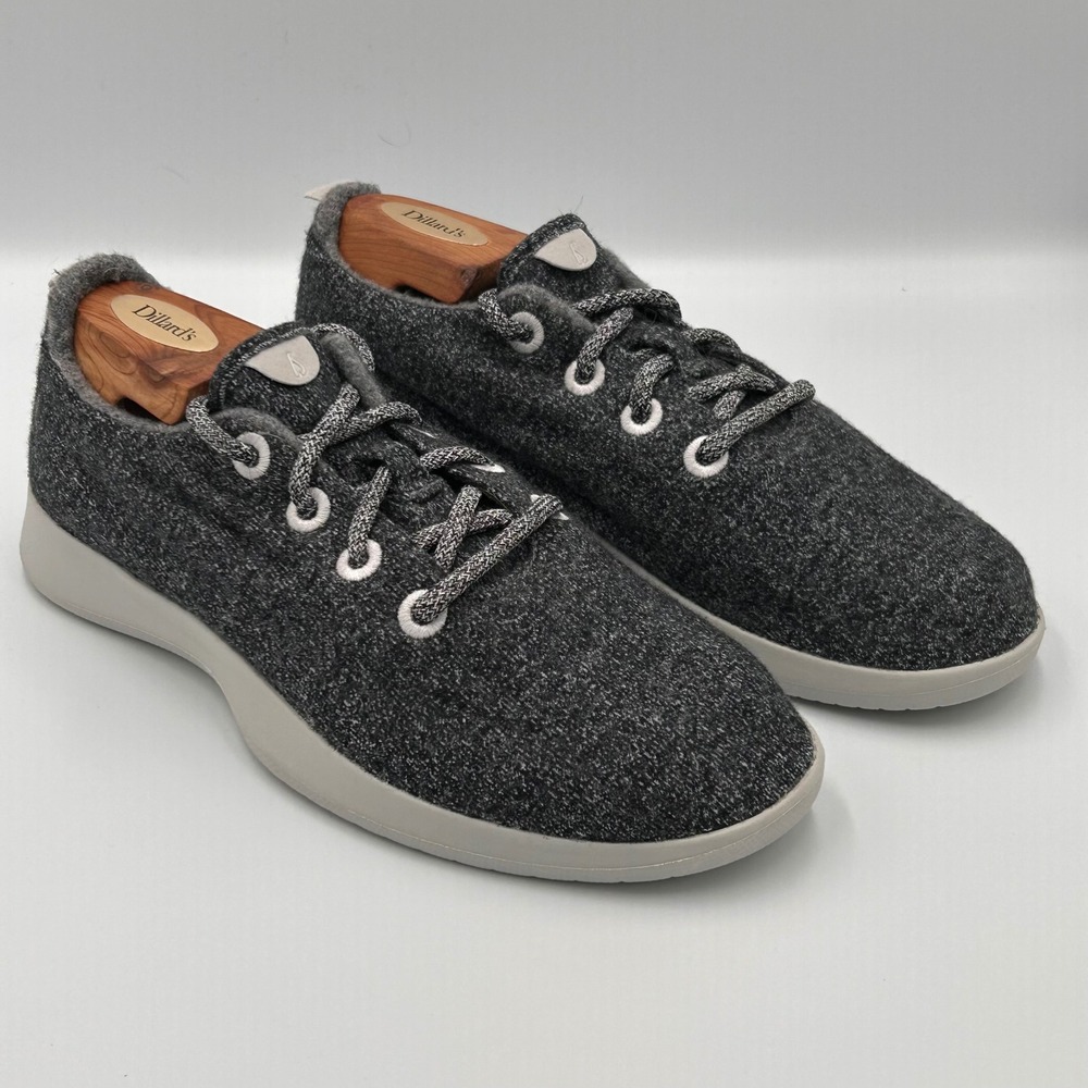 Allbirds Wool Runners Women's Size 10 Dark Gray Lace Up‎ Sneaker Shoes